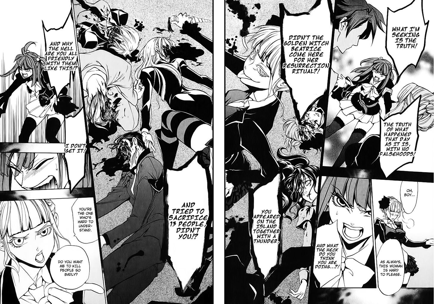 Umineko no Naku Koro ni Chiru Episode 8: Twilight of the Golden Witch Chapter 3 page 40 - Chapter 3 : Restoration of the Golden