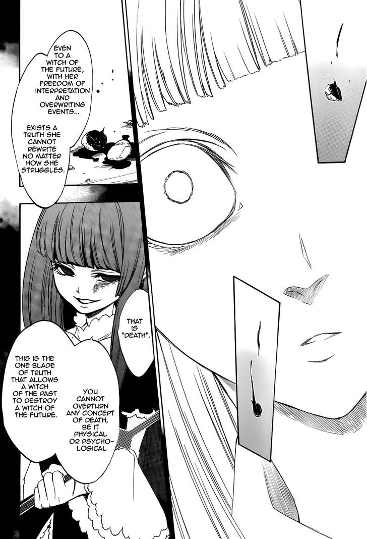 Umineko no Naku Koro ni Chiru Episode 8: Twilight of the Golden Witch Chapter 32 page 38 - Chapter 32 : Death