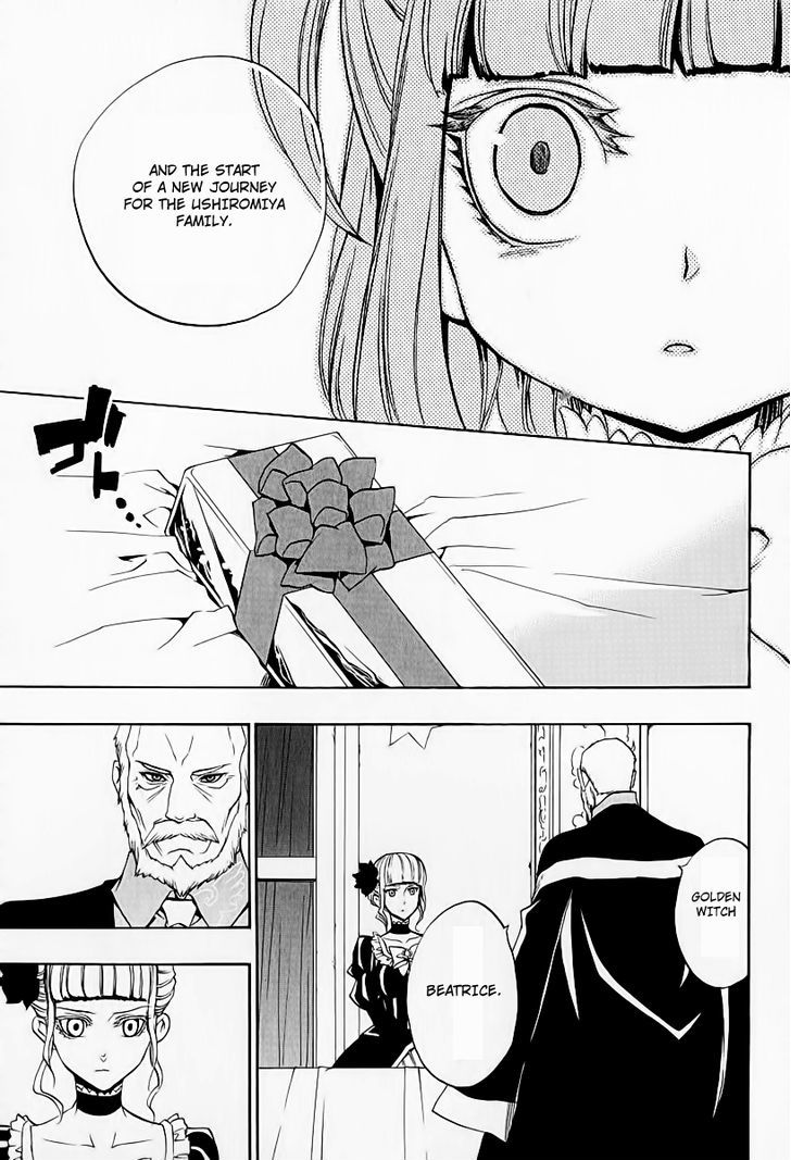 Umineko no Naku Koro ni Chiru Episode 8: Twilight of the Golden Witch Chapter 5 page 22 - Chapter 5 : Restoration Cerimony