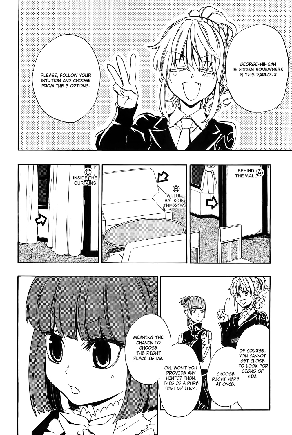 Umineko no Naku Koro ni Chiru Episode 8: Twilight of the Golden Witch Chapter 8 page 32 - Chapter 8 : Halloween Party 3