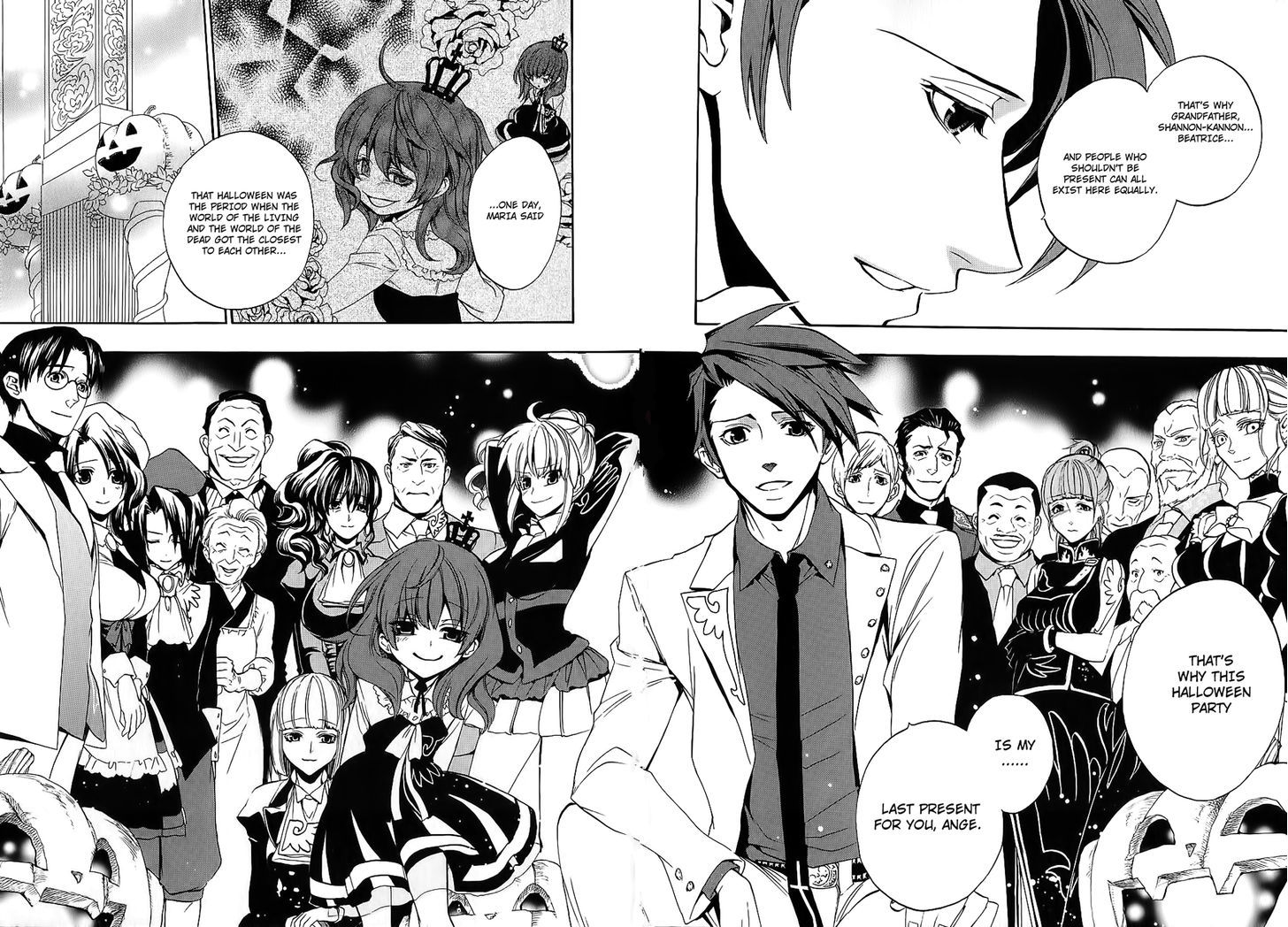 Umineko no Naku Koro ni Chiru Episode 8: Twilight of the Golden Witch Chapter 9 page 10 - Chapter 9 : Banquet of Humans and Witches