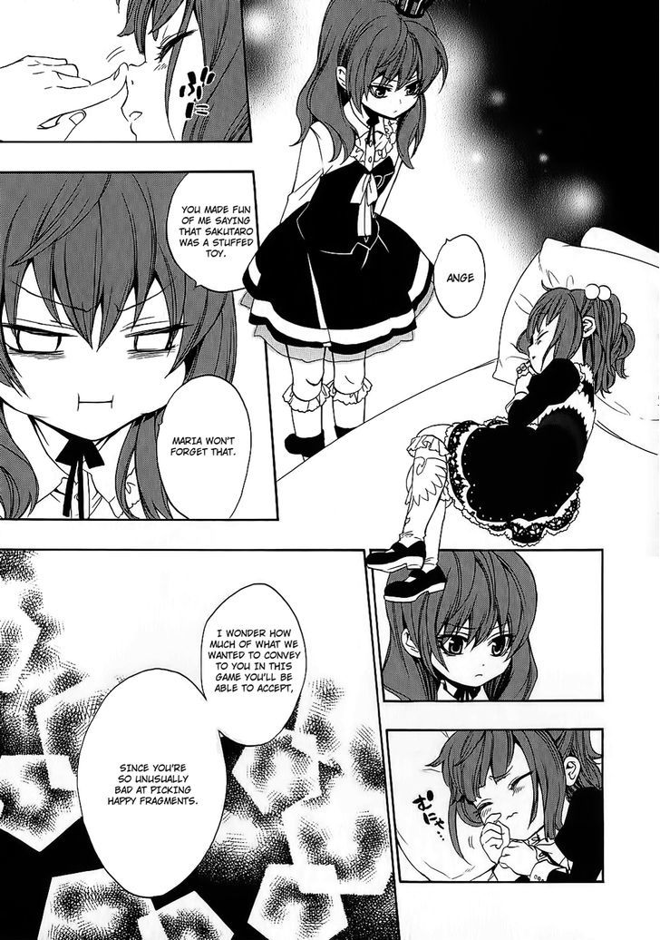 Umineko no Naku Koro ni Chiru Episode 8: Twilight of the Golden Witch Chapter 9 page 14 - Chapter 9 : Banquet of Humans and Witches