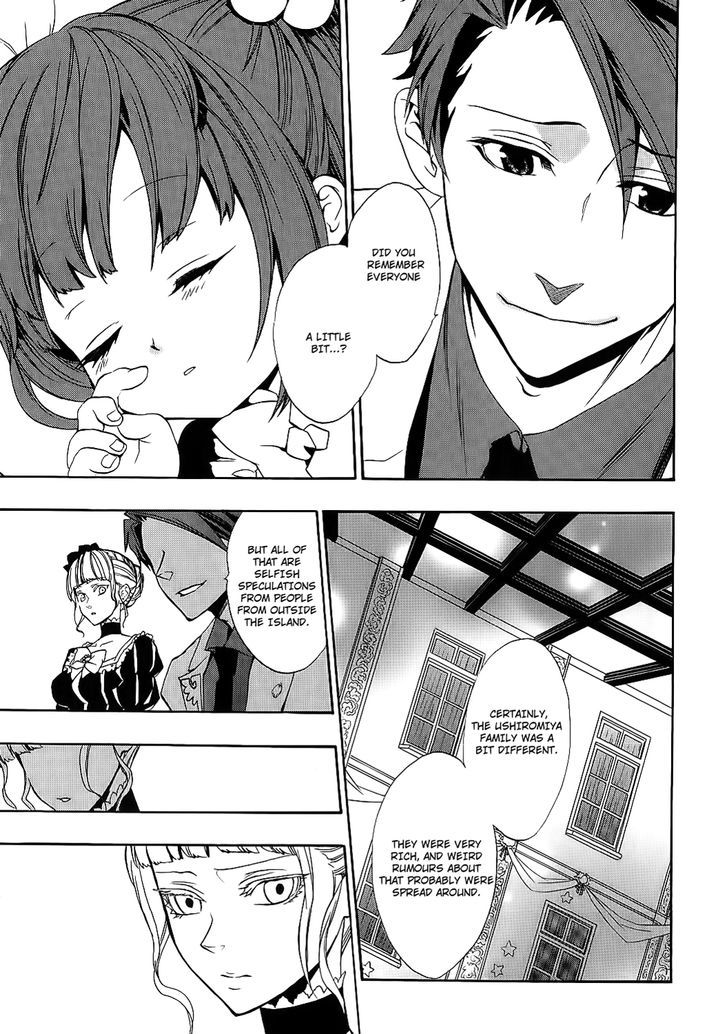 Umineko no Naku Koro ni Chiru Episode 8: Twilight of the Golden Witch Chapter 9 page 24 - Chapter 9 : Banquet of Humans and Witches