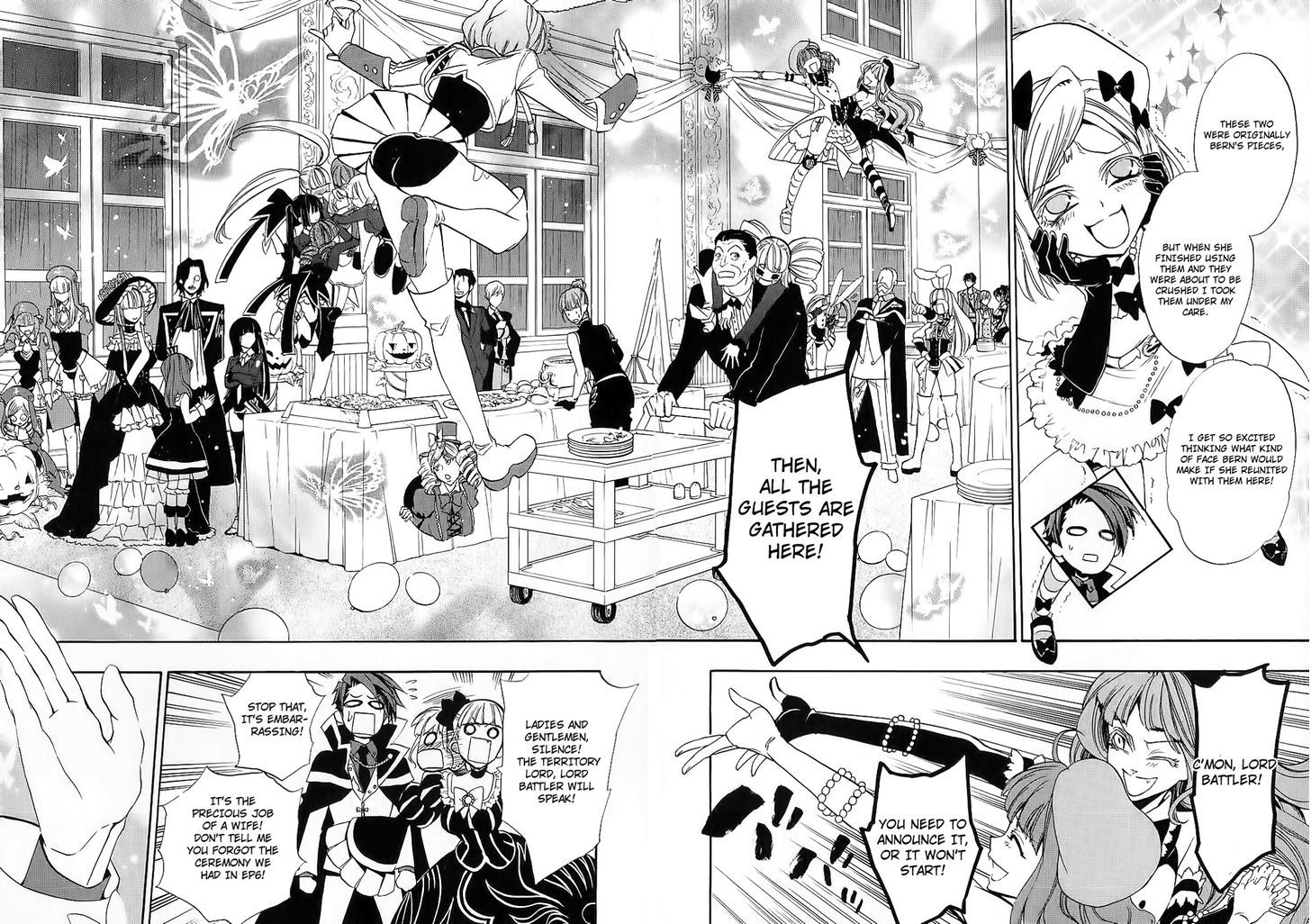 Umineko no Naku Koro ni Chiru Episode 8: Twilight of the Golden Witch Chapter 9 page 46 - Chapter 9 : Banquet of Humans and Witches