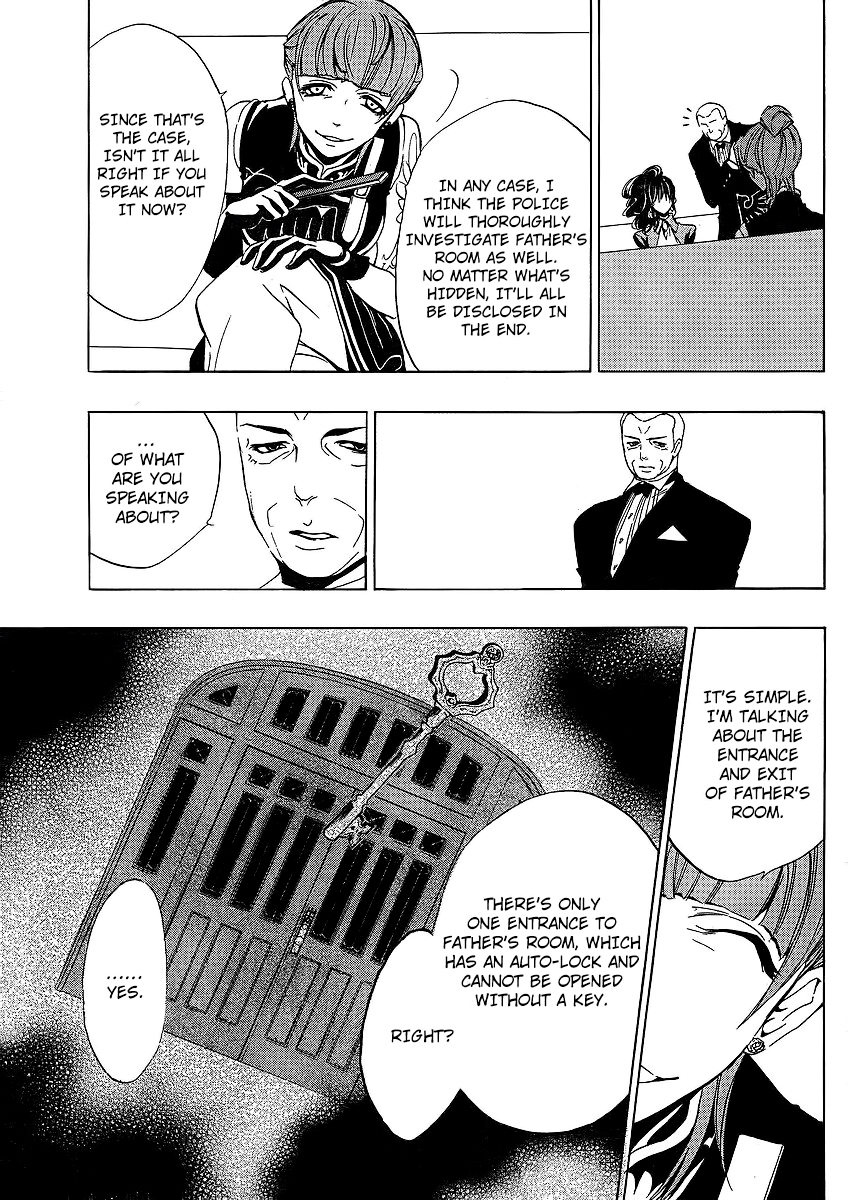 Umineko no Naku Koro ni Episode 1: Legend of the Golden Witch Chapter 12 page 14 - Chapter 12: Eva VS Natsuhi