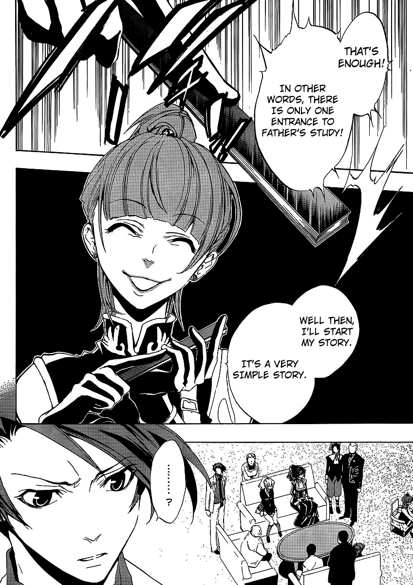 Umineko no Naku Koro ni Episode 1: Legend of the Golden Witch Chapter 12 page 19 - Chapter 12: Eva VS Natsuhi
