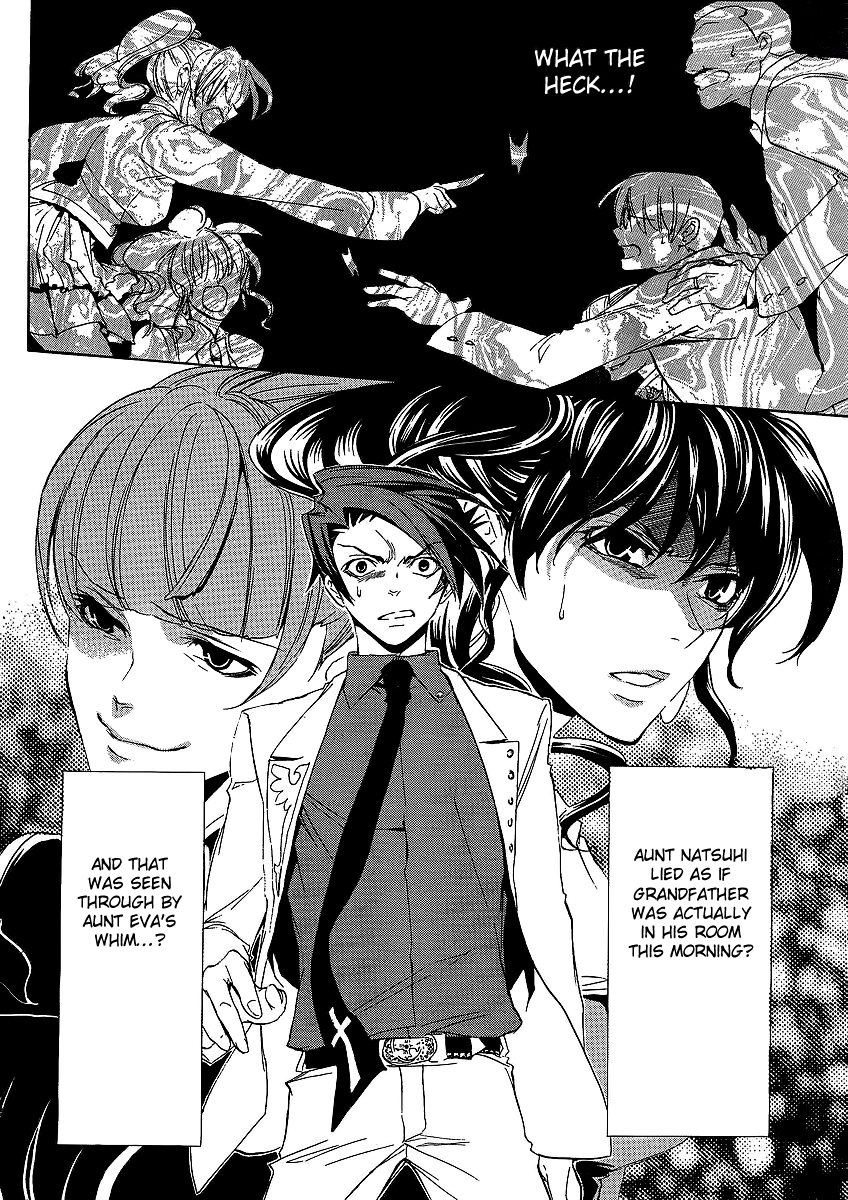 Umineko no Naku Koro ni Episode 1: Legend of the Golden Witch Chapter 12 page 30 - Chapter 12: Eva VS Natsuhi