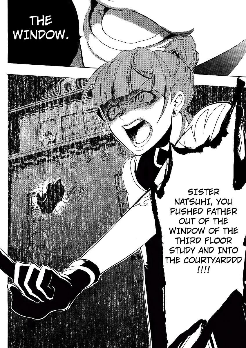 Umineko no Naku Koro ni Episode 1: Legend of the Golden Witch Chapter 12 page 44 - Chapter 12: Eva VS Natsuhi