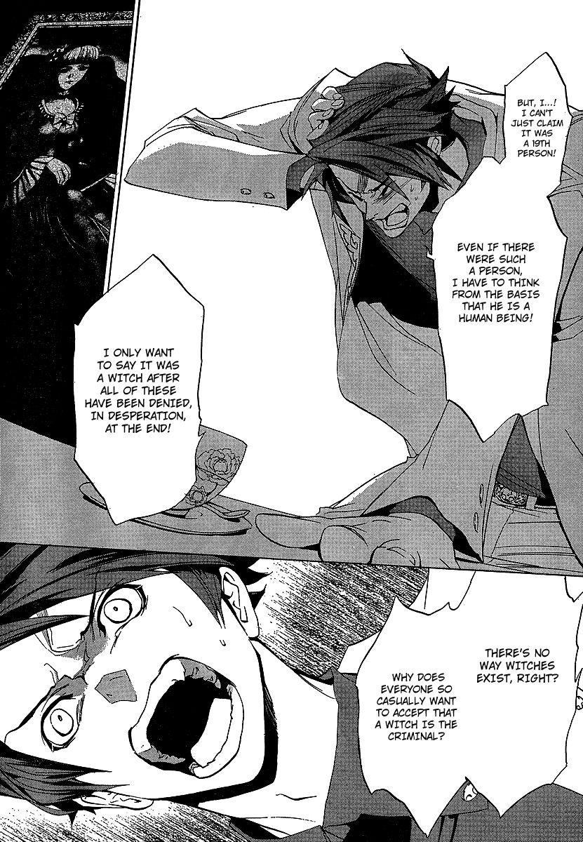 Umineko no Naku Koro ni Episode 1: Legend of the Golden Witch Chapter 21.1 page 24 - Chapter 21.1: Tea Party