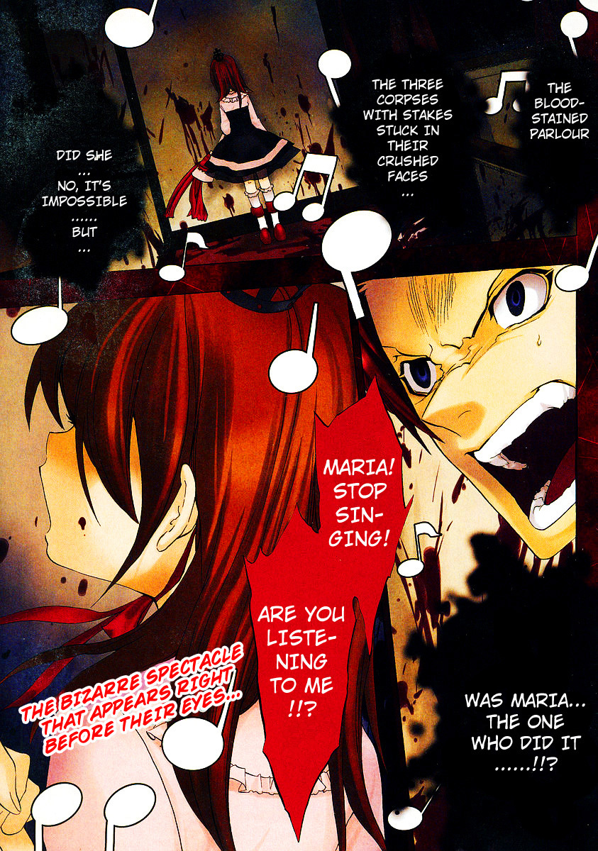 Umineko no Naku Koro ni Episode 1: Legend of the Golden Witch Chapter 21 page 1 - Chapter 21: The Golden Land
