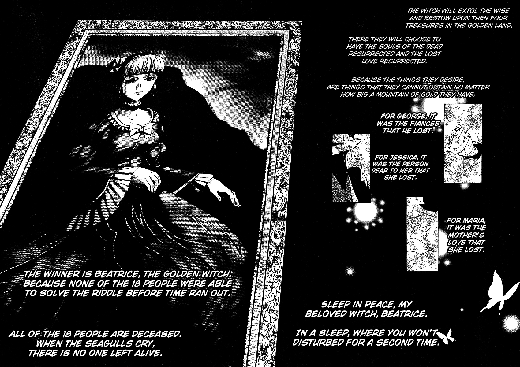Umineko no Naku Koro ni Episode 1: Legend of the Golden Witch Chapter 21 page 52 - Chapter 21: The Golden Land