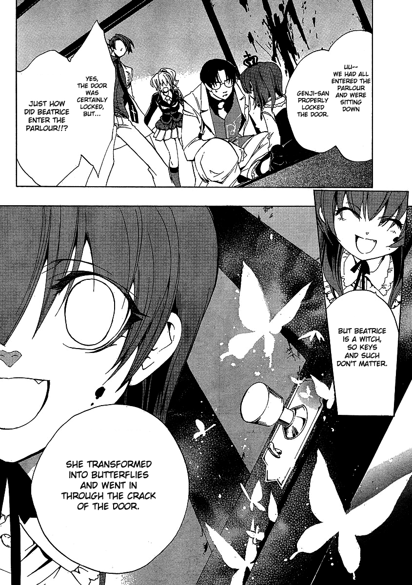 Umineko no Naku Koro ni Episode 1: Legend of the Golden Witch Chapter 21 page 8 - Chapter 21: The Golden Land