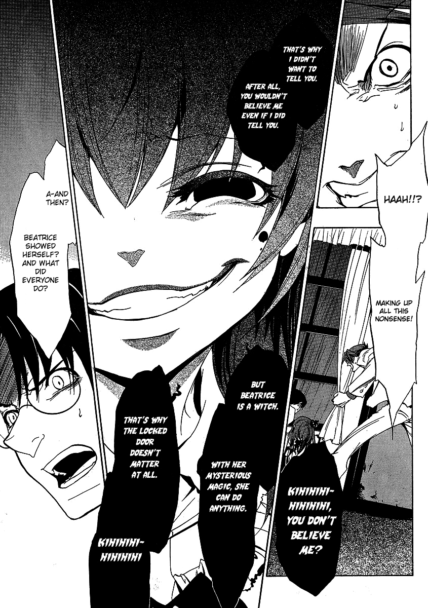 Umineko no Naku Koro ni Episode 1: Legend of the Golden Witch Chapter 21 page 9 - Chapter 21: The Golden Land