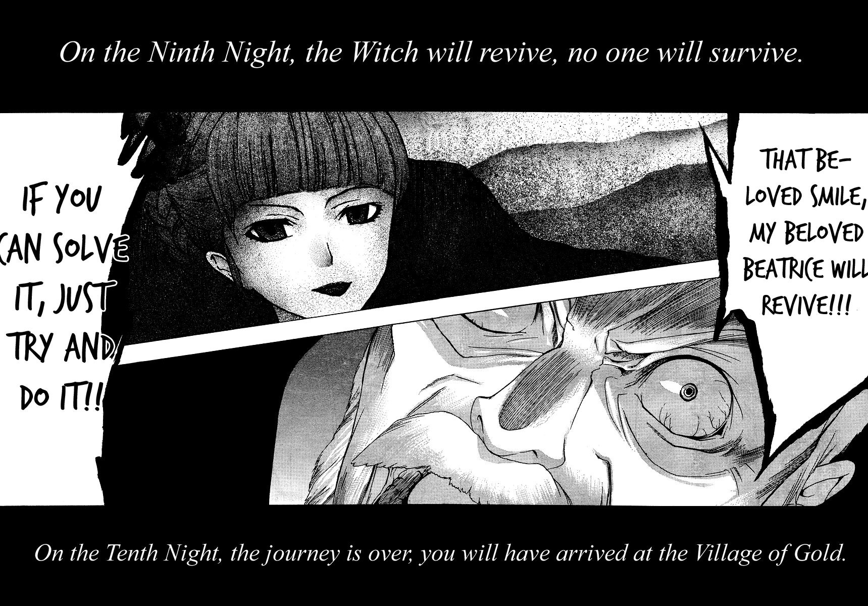Umineko no Naku Koro ni Episode 1: Legend of the Golden Witch Chapter 3 page 57 - Chapter 3: The Golden Witch