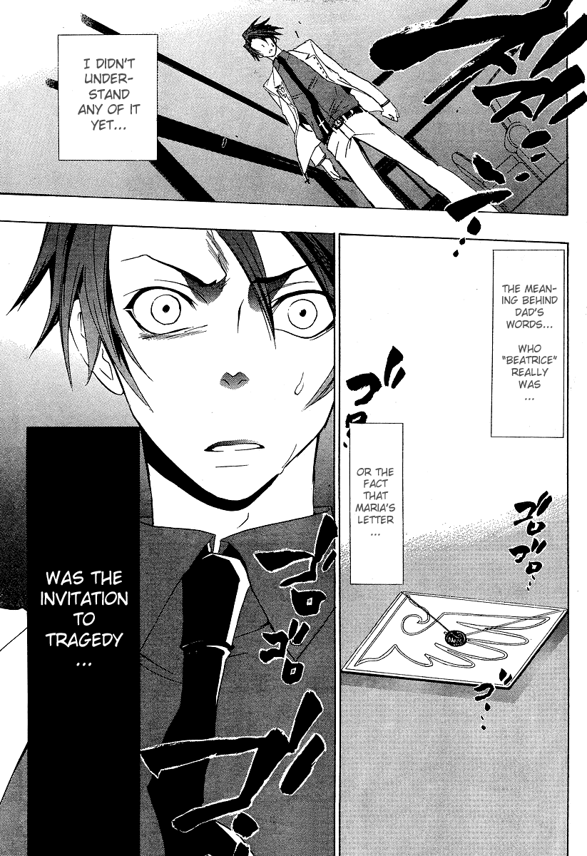 Umineko no Naku Koro ni Episode 1: Legend of the Golden Witch Chapter 5 page 51 - Chapter 5: The Hand from the Witch