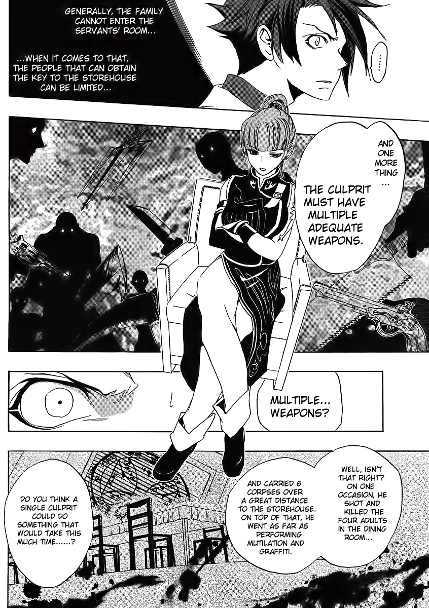 Umineko no Naku Koro ni Episode 1: Legend of the Golden Witch Chapter 9 page 14 - Chapter 9: The Witch's Sacrifices