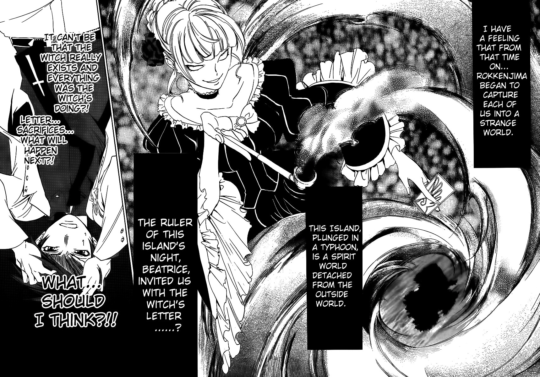 Umineko no Naku Koro ni Episode 1: Legend of the Golden Witch Chapter 9 page 46 - Chapter 9: The Witch's Sacrifices