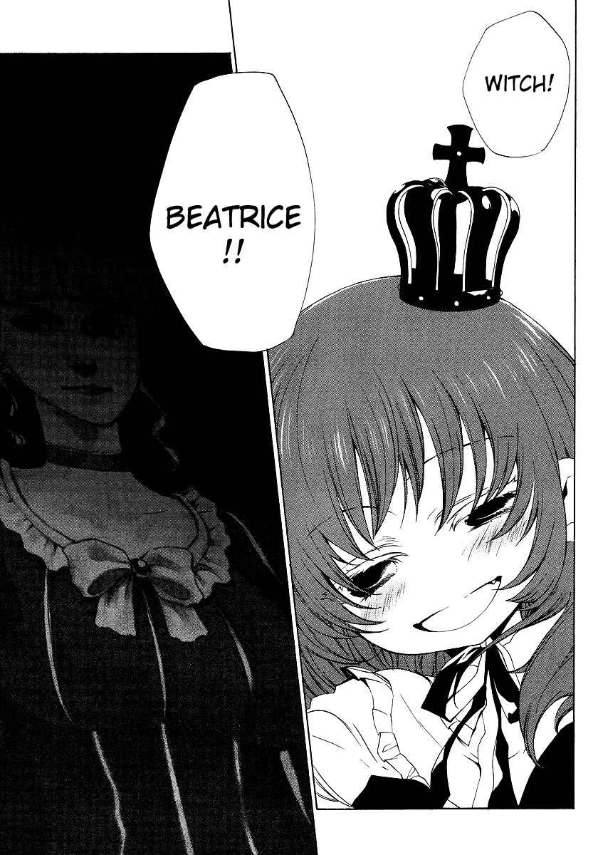 Umineko no Naku Koro ni Episode 2: Turn of the Golden Witch Chapter 10 page 9 - Chapter 10: War Outbreak