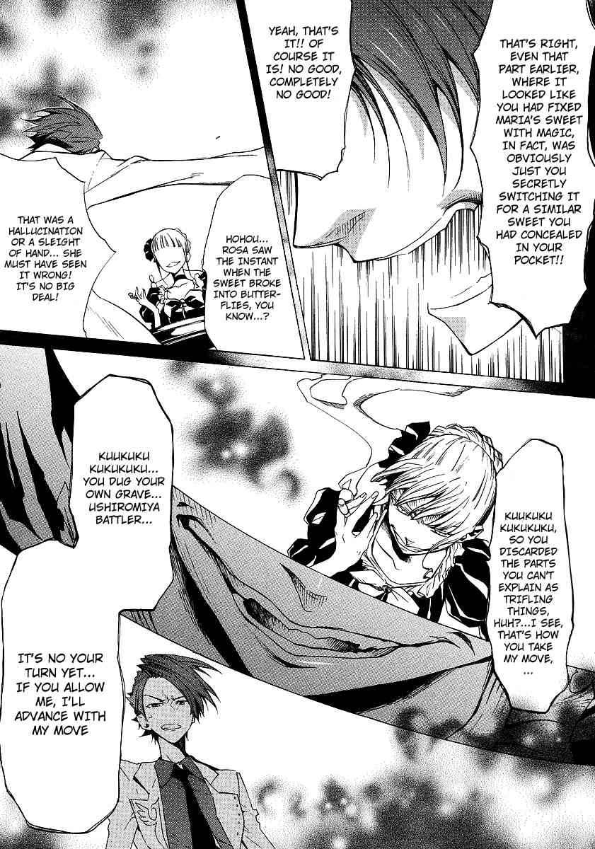 Umineko no Naku Koro ni Episode 2: Turn of the Golden Witch Chapter 13 page 7 - Chapter 13: Chessboard Theory