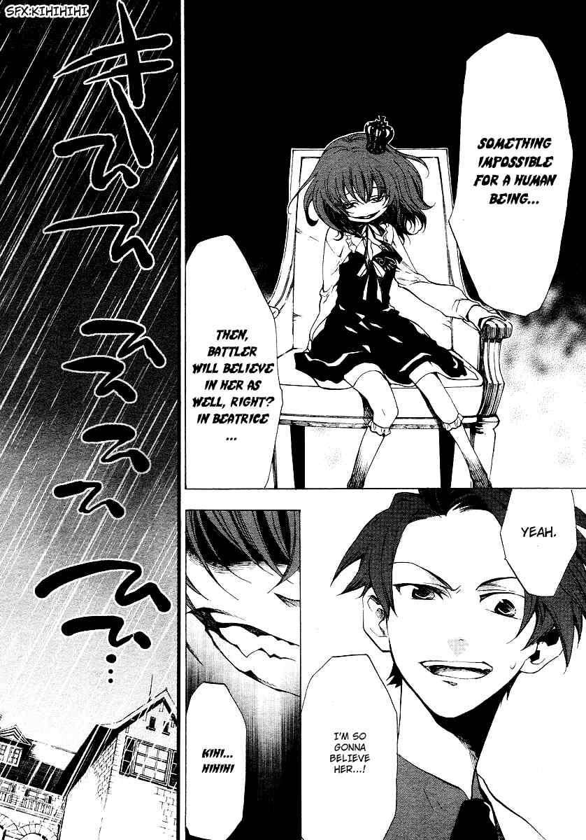 Umineko no Naku Koro ni Episode 2: Turn of the Golden Witch Chapter 15 page 8 - Chapter 15: Proof of the Devil 2