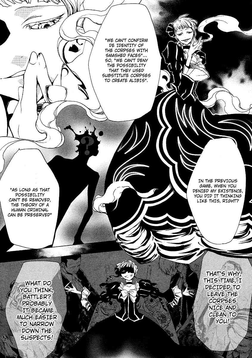 Umineko no Naku Koro ni Episode 2: Turn of the Golden Witch Chapter 16 page 21 - Chapter 16: Happy Halloween for Maria
