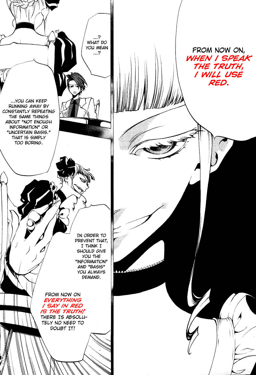Umineko no Naku Koro ni Episode 2: Turn of the Golden Witch Chapter 18 page 4 - Chapter 18: New Rule