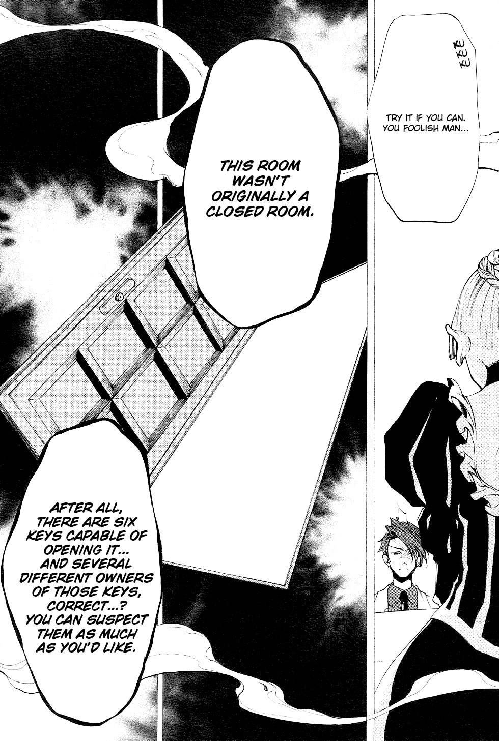 Umineko no Naku Koro ni Episode 2: Turn of the Golden Witch Chapter 19 page 21 - Chapter 19: Battler Counterattacks