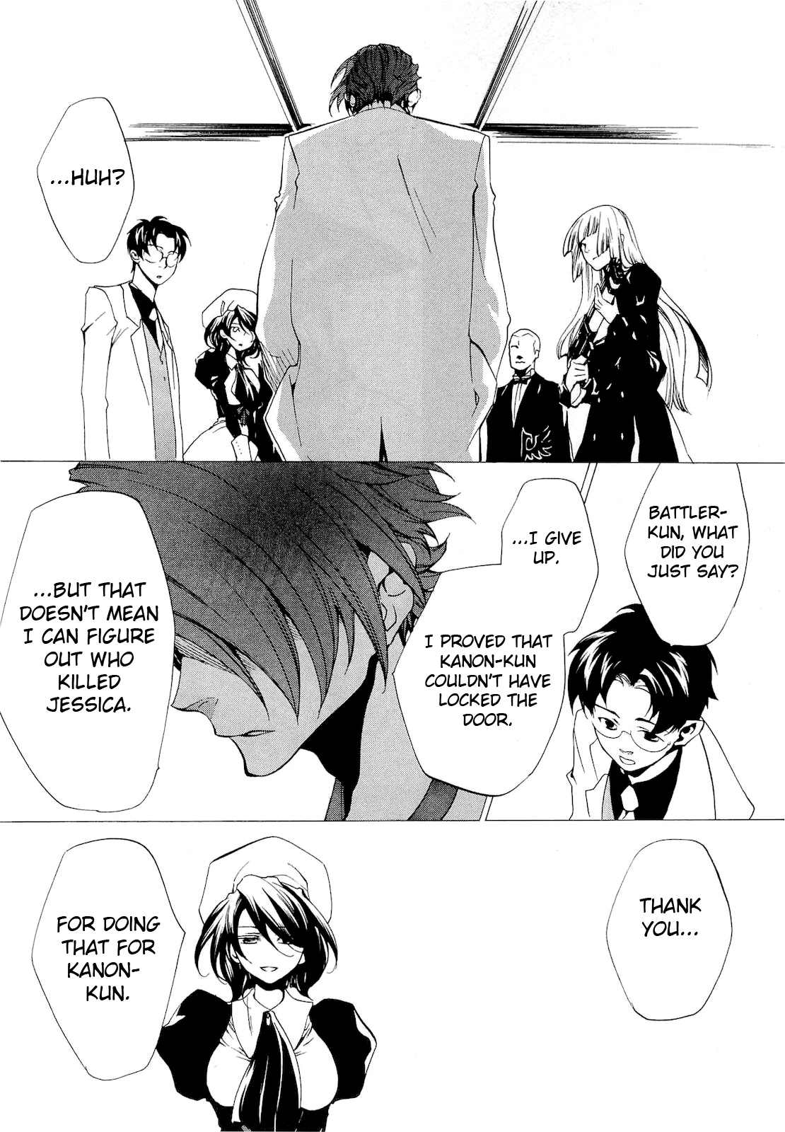 Umineko no Naku Koro ni Episode 2: Turn of the Golden Witch Chapter 20 page 3 - Chapter 20: Wolves and Sheep Puzzle