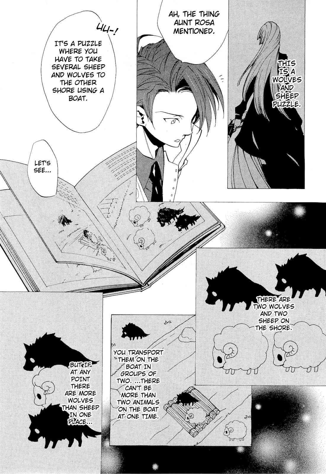 Umineko no Naku Koro ni Episode 2: Turn of the Golden Witch Chapter 20 page 6 - Chapter 20: Wolves and Sheep Puzzle