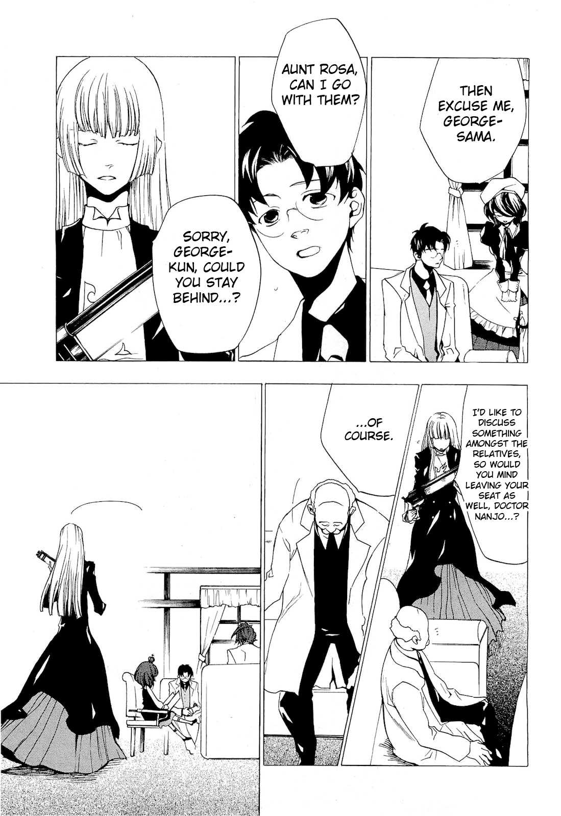 Umineko no Naku Koro ni Episode 2: Turn of the Golden Witch Chapter 20 page 8 - Chapter 20: Wolves and Sheep Puzzle
