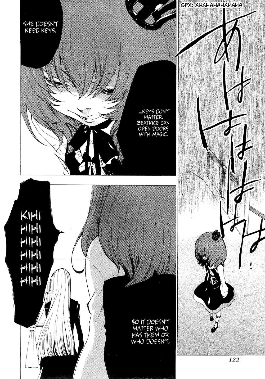 Umineko no Naku Koro ni Episode 2: Turn of the Golden Witch Chapter 21 page 40 - Chapter 21: The Corpses Disappear