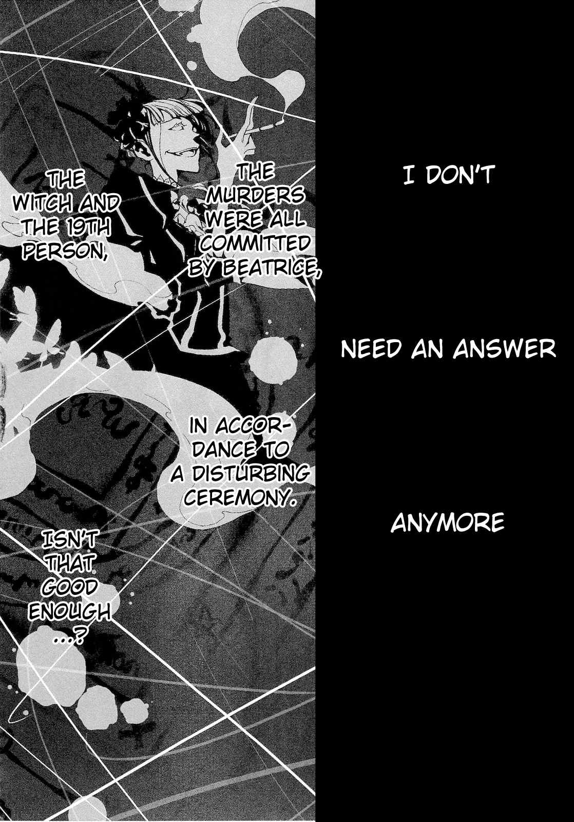 Umineko no Naku Koro ni Episode 2: Turn of the Golden Witch Chapter 21 page 45 - Chapter 21: The Corpses Disappear