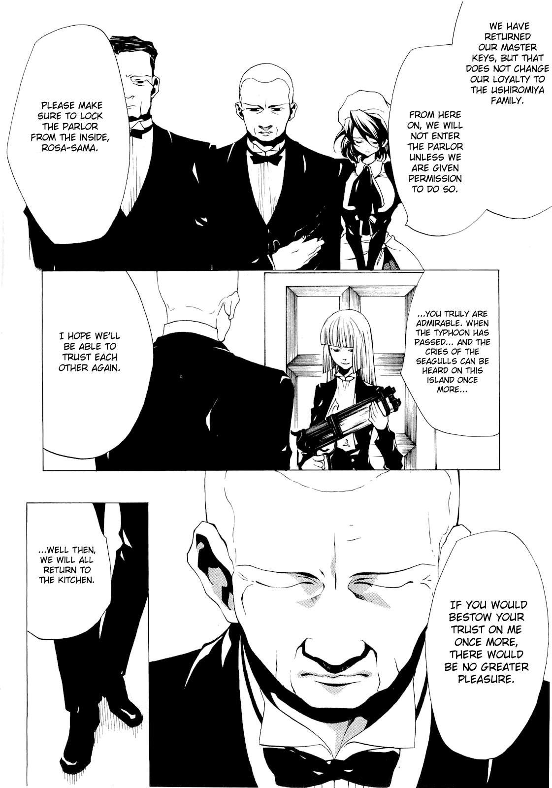 Umineko no Naku Koro ni Episode 2: Turn of the Golden Witch Chapter 21 page 50 - Chapter 21: The Corpses Disappear