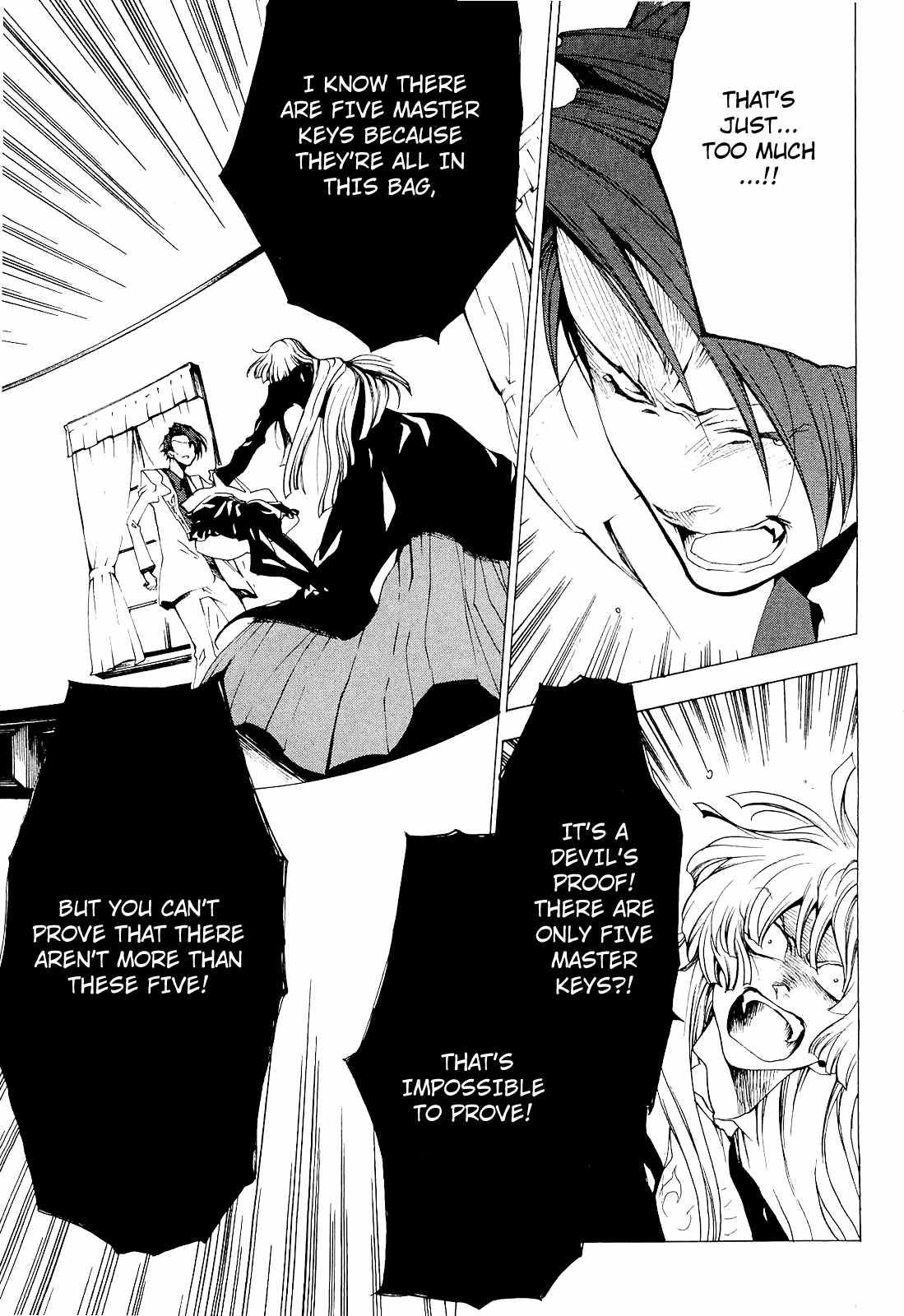 Umineko no Naku Koro ni Episode 2: Turn of the Golden Witch Chapter 22 page 13 - Chapter 22: Undeliverable Red Text