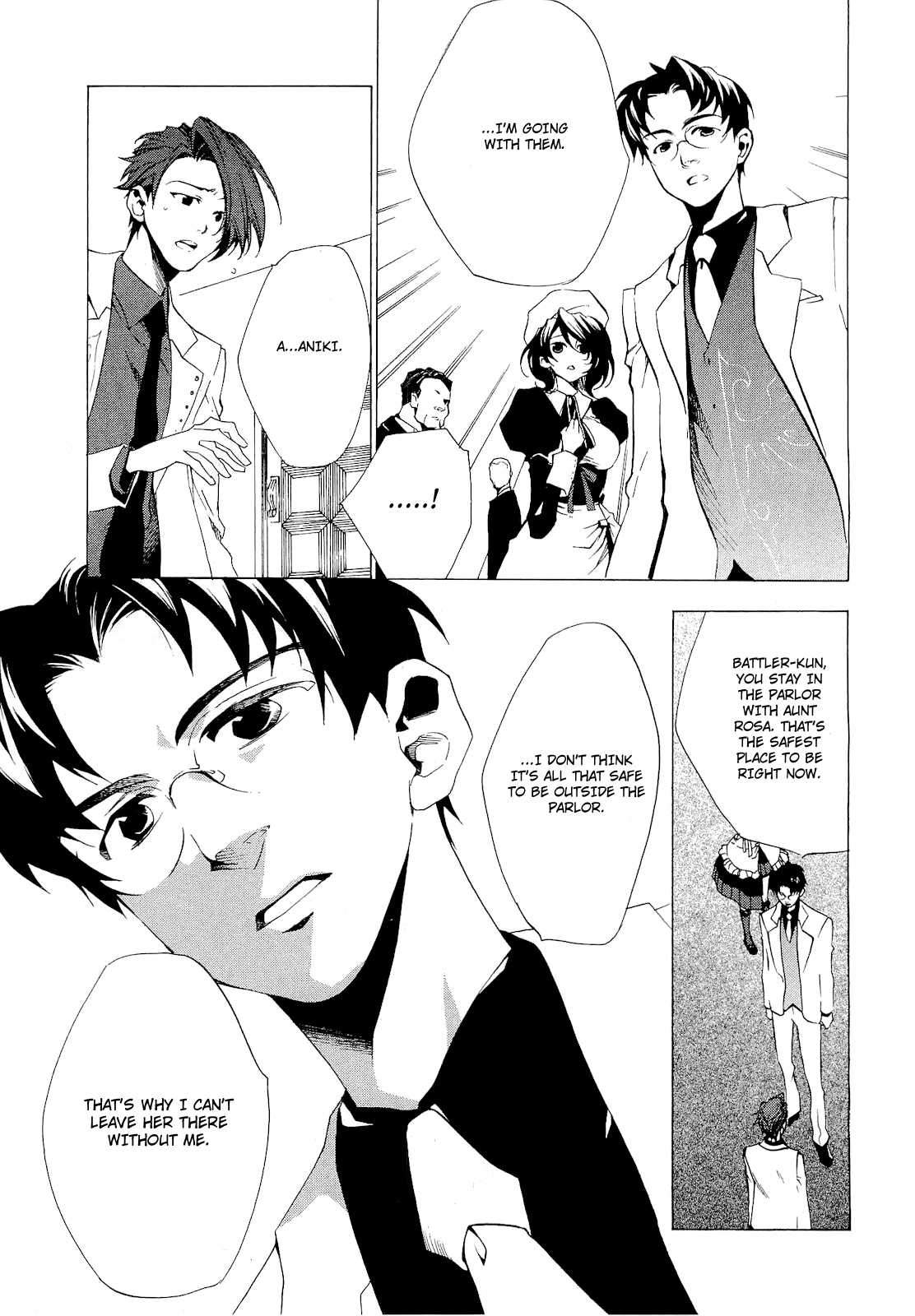 Umineko no Naku Koro ni Episode 2: Turn of the Golden Witch Chapter 22 page 5 - Chapter 22: Undeliverable Red Text