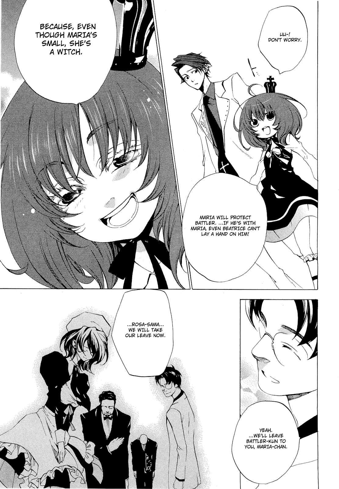 Umineko no Naku Koro ni Episode 2: Turn of the Golden Witch Chapter 22 page 7 - Chapter 22: Undeliverable Red Text