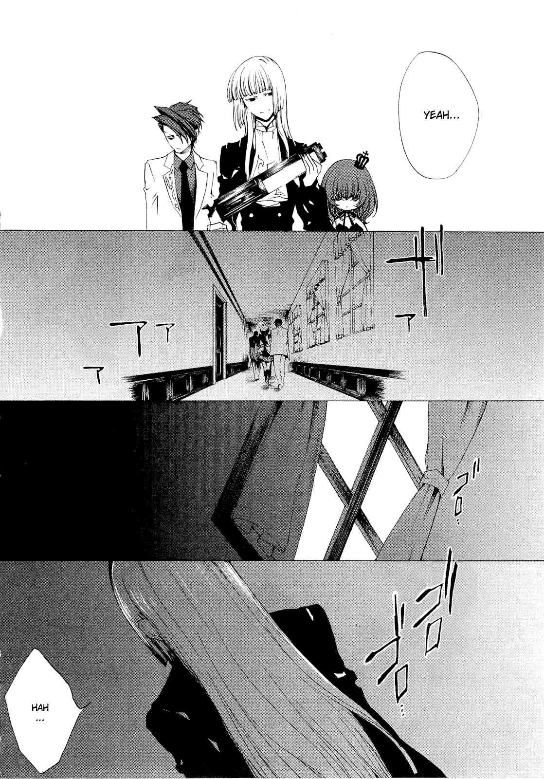 Umineko no Naku Koro ni Episode 2: Turn of the Golden Witch Chapter 22 page 8 - Chapter 22: Undeliverable Red Text