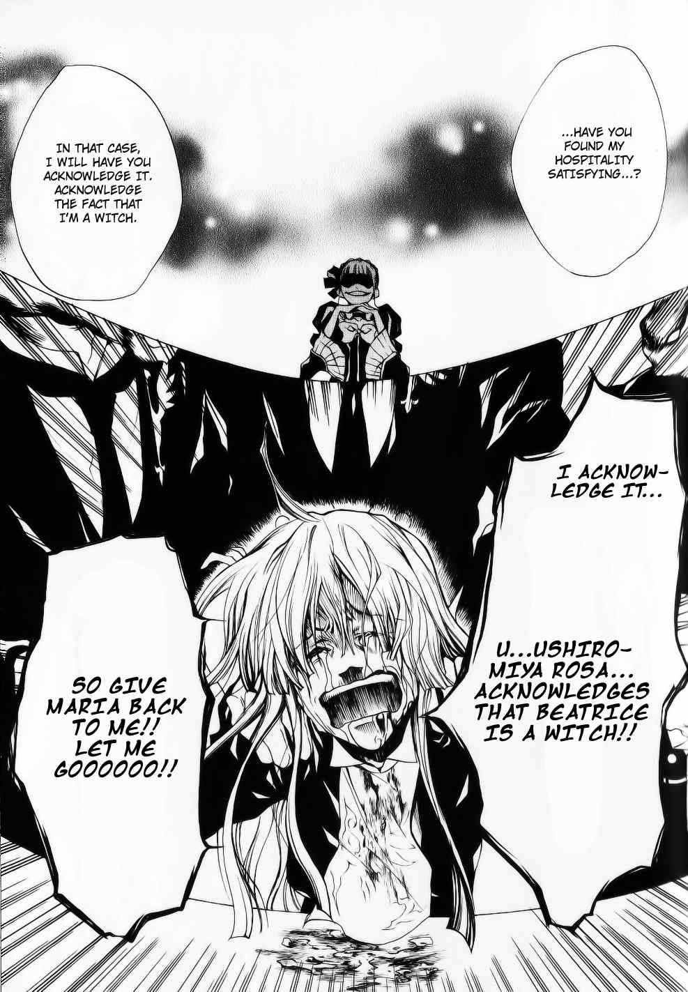 Umineko no Naku Koro ni Episode 2: Turn of the Golden Witch Chapter 26.1 page 21 - Chapter 26.1: Tea Party
