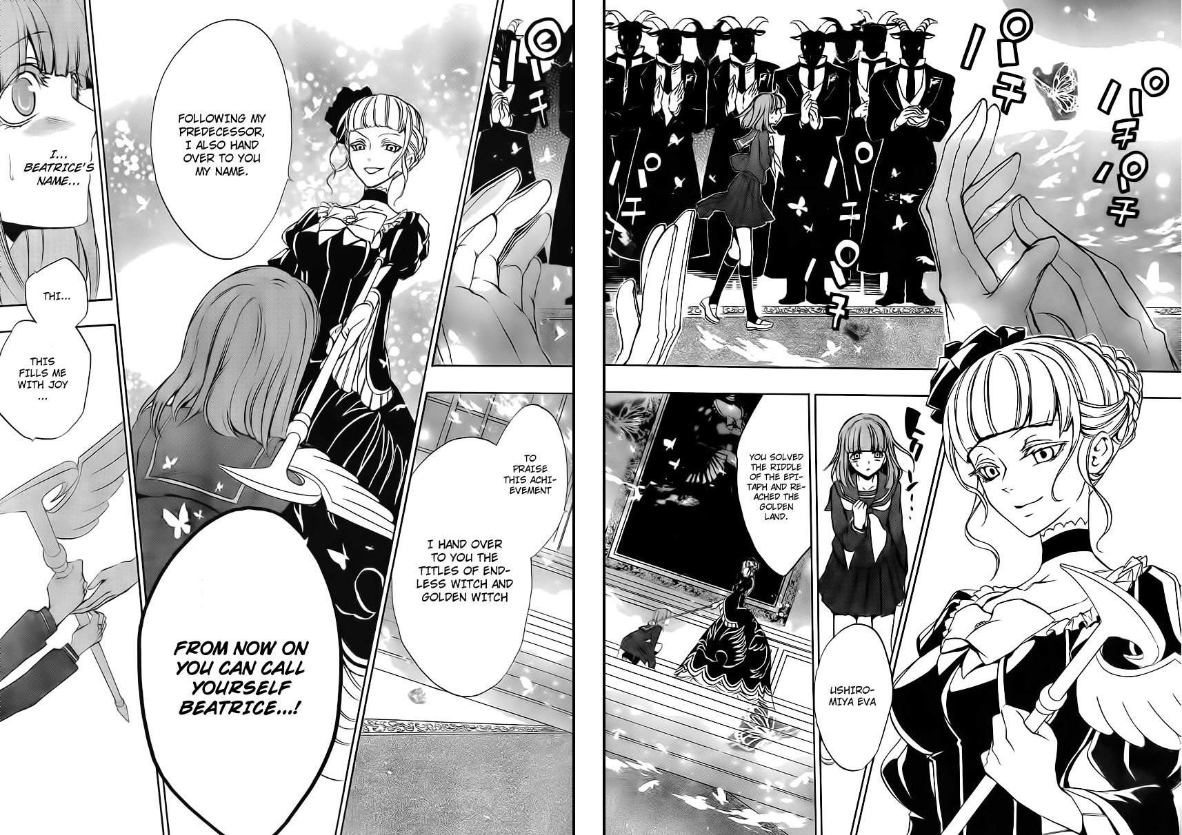 Umineko no Naku Koro ni Episode 3: Banquet of the Golden Witch Chapter 11 page 26 - Chapter 11: Succession Ceremony