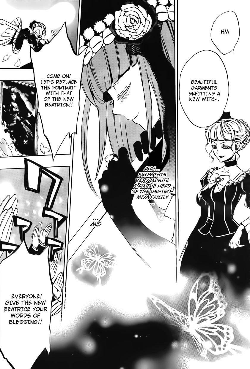 Umineko no Naku Koro ni Episode 3: Banquet of the Golden Witch Chapter 11 page 29 - Chapter 11: Succession Ceremony