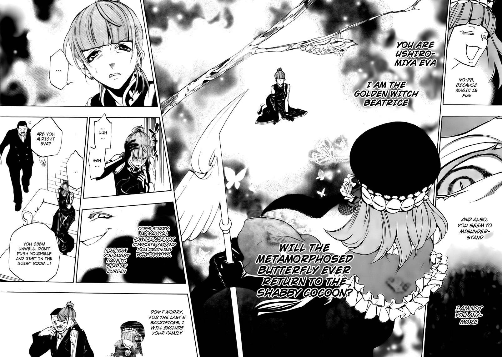Umineko no Naku Koro ni Episode 3: Banquet of the Golden Witch Chapter 12 page 66 - Chapter 12: Farewell