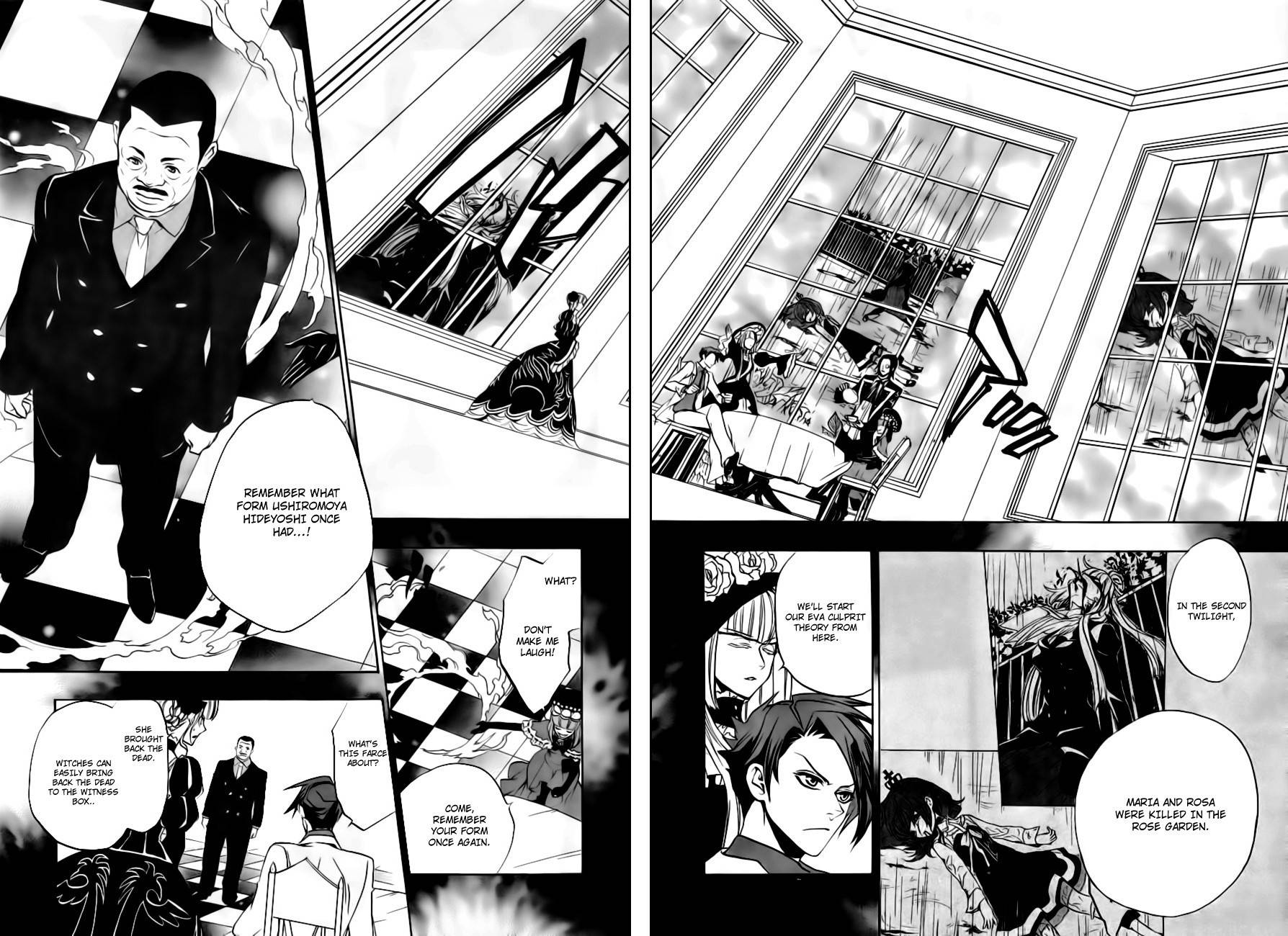 Umineko no Naku Koro ni Episode 3: Banquet of the Golden Witch Chapter 18 page 9 - Chapter 18: Battler vs Eva