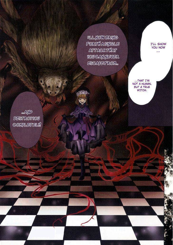 Umineko no Naku Koro ni Episode 3: Banquet of the Golden Witch Chapter 19 page 1 - Chapter 19: The Red Truth