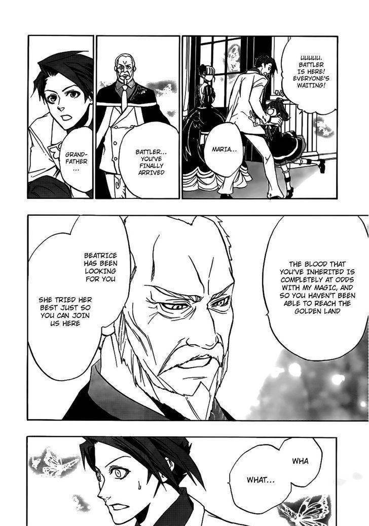 Umineko no Naku Koro ni Episode 3: Banquet of the Golden Witch Chapter 20 page 11 - Chapter 20: an Uninvited Guest