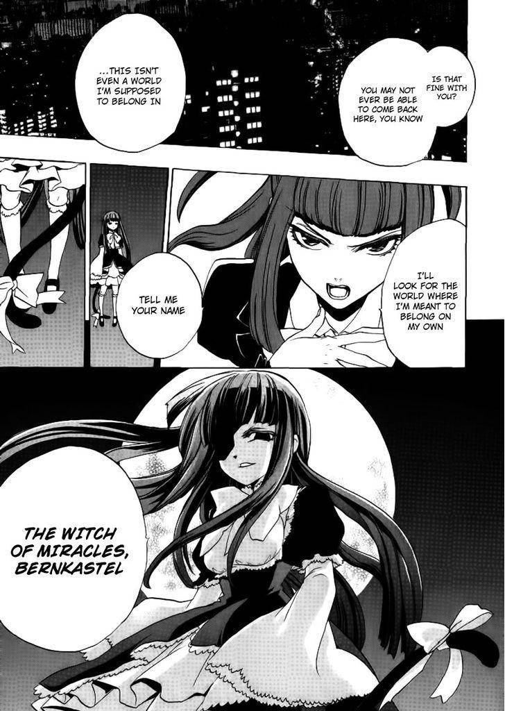 Umineko no Naku Koro ni Episode 3: Banquet of the Golden Witch Chapter 22 page 35 - Chapter 22: Hidden Tea Party