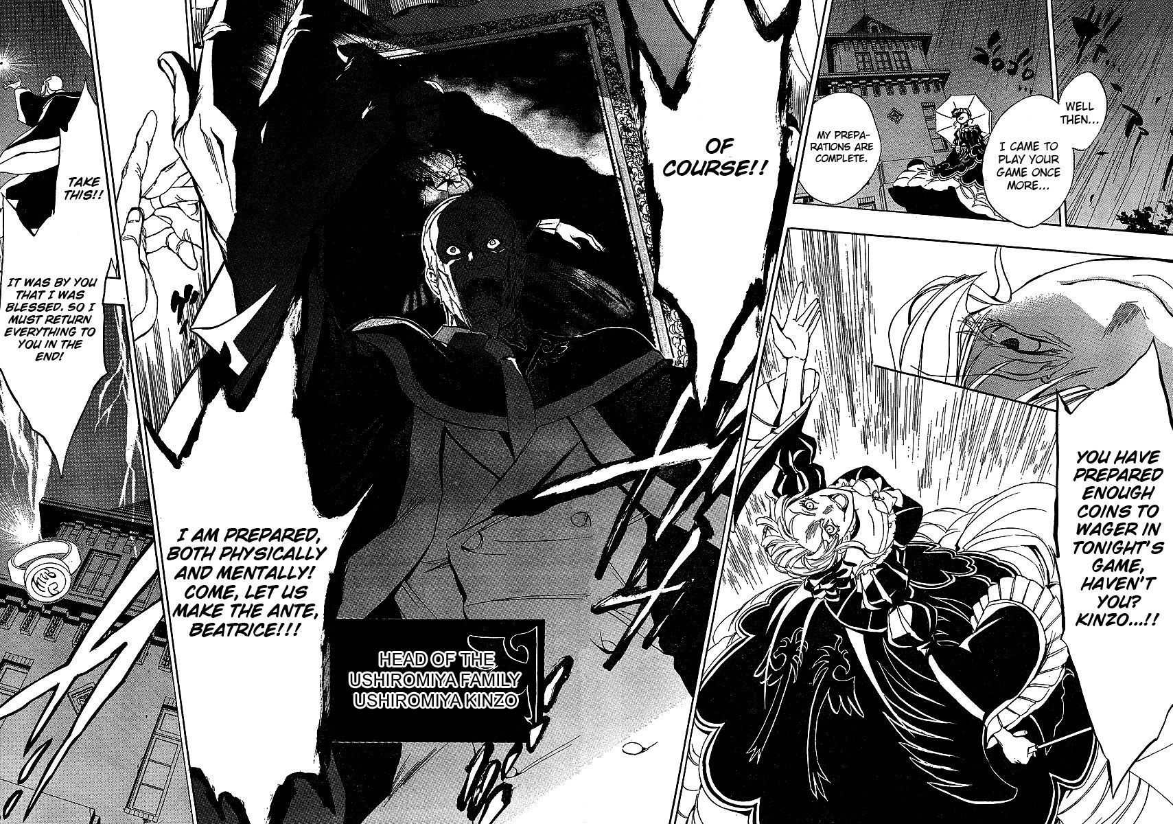 Umineko no Naku Koro ni Episode 3: Banquet of the Golden Witch Chapter 3 page 27 - Chapter 3: Devil's Proof
