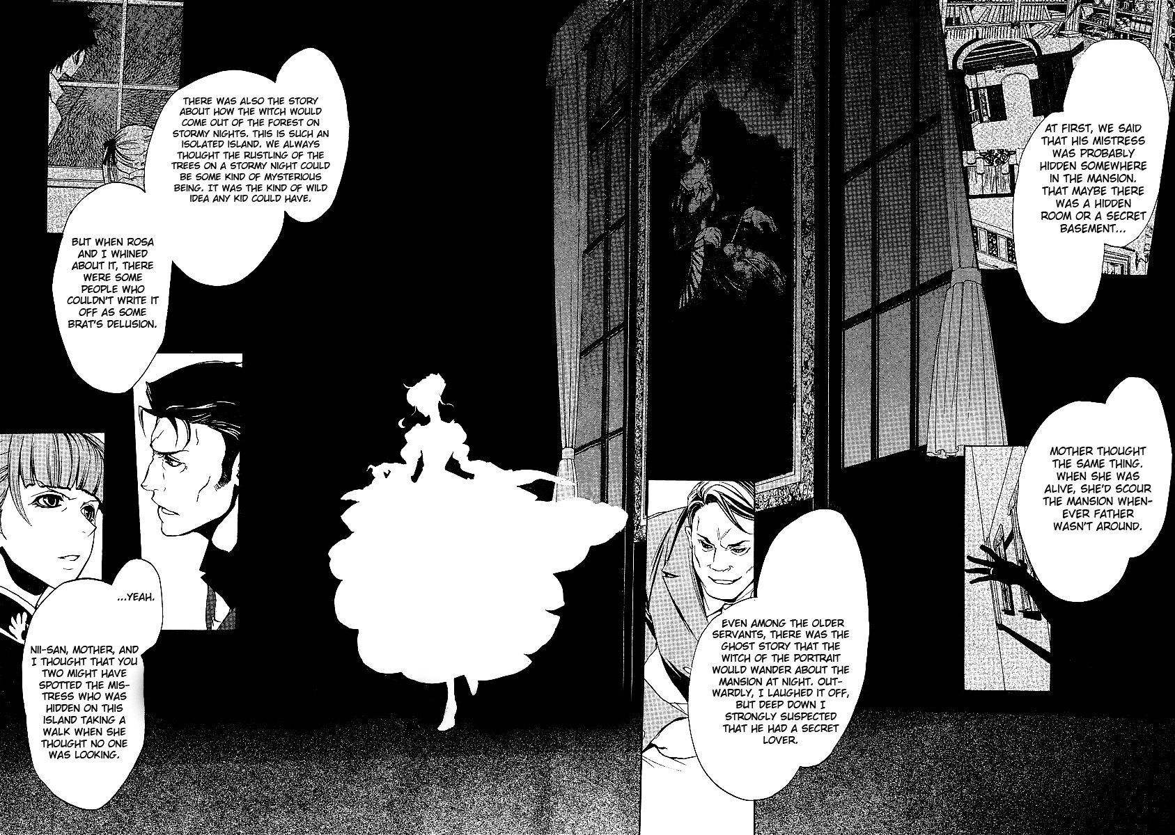 Umineko no Naku Koro ni Episode 3: Banquet of the Golden Witch Chapter 4 page 27 - Chapter 4: Tenacity