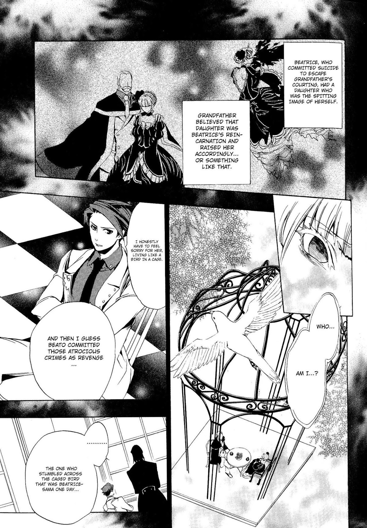 Umineko no Naku Koro ni Episode 3: Banquet of the Golden Witch Chapter 6 page 14 - Chapter 6: Kuwadorian