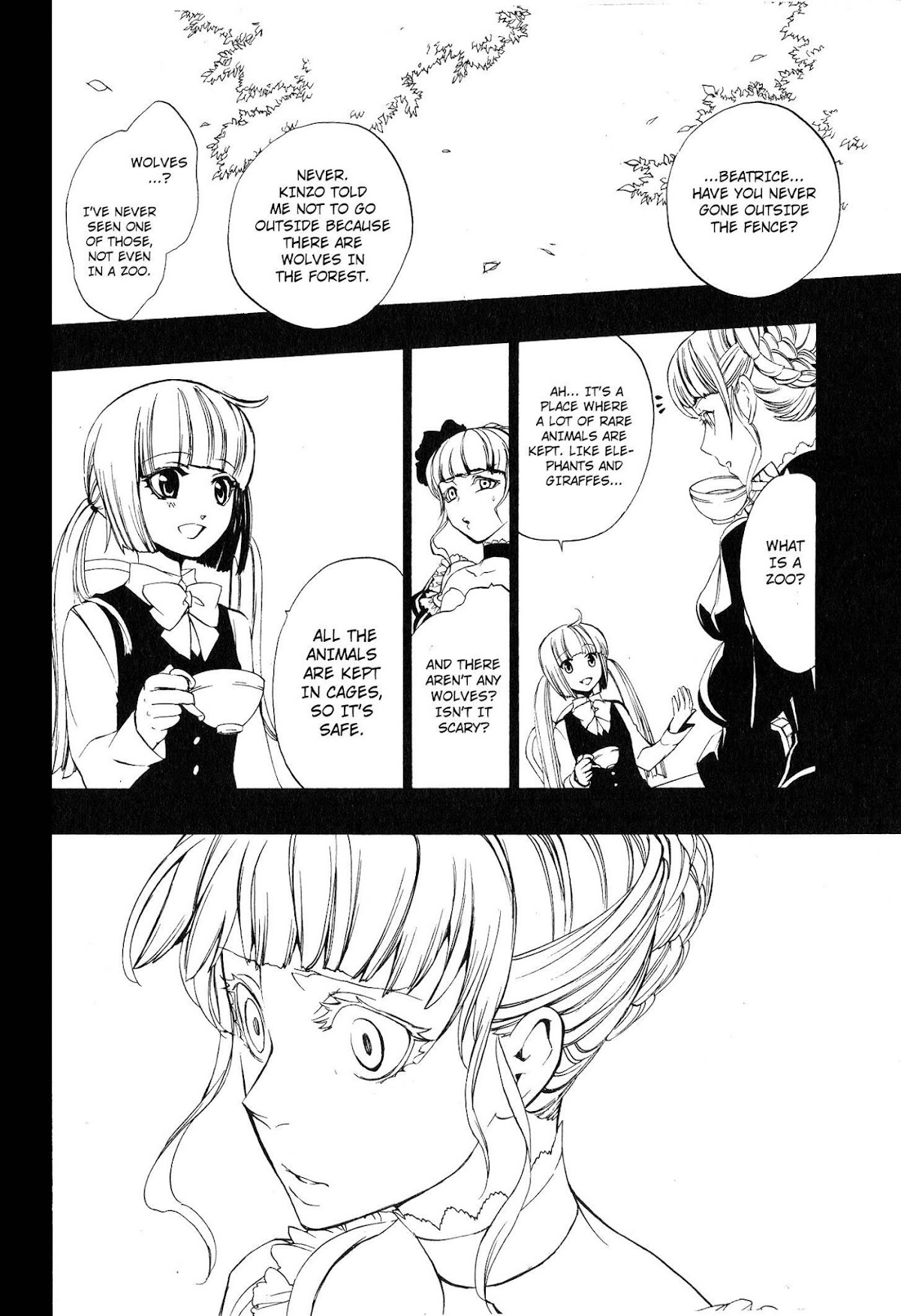 Umineko no Naku Koro ni Episode 3: Banquet of the Golden Witch Chapter 6 page 19 - Chapter 6: Kuwadorian