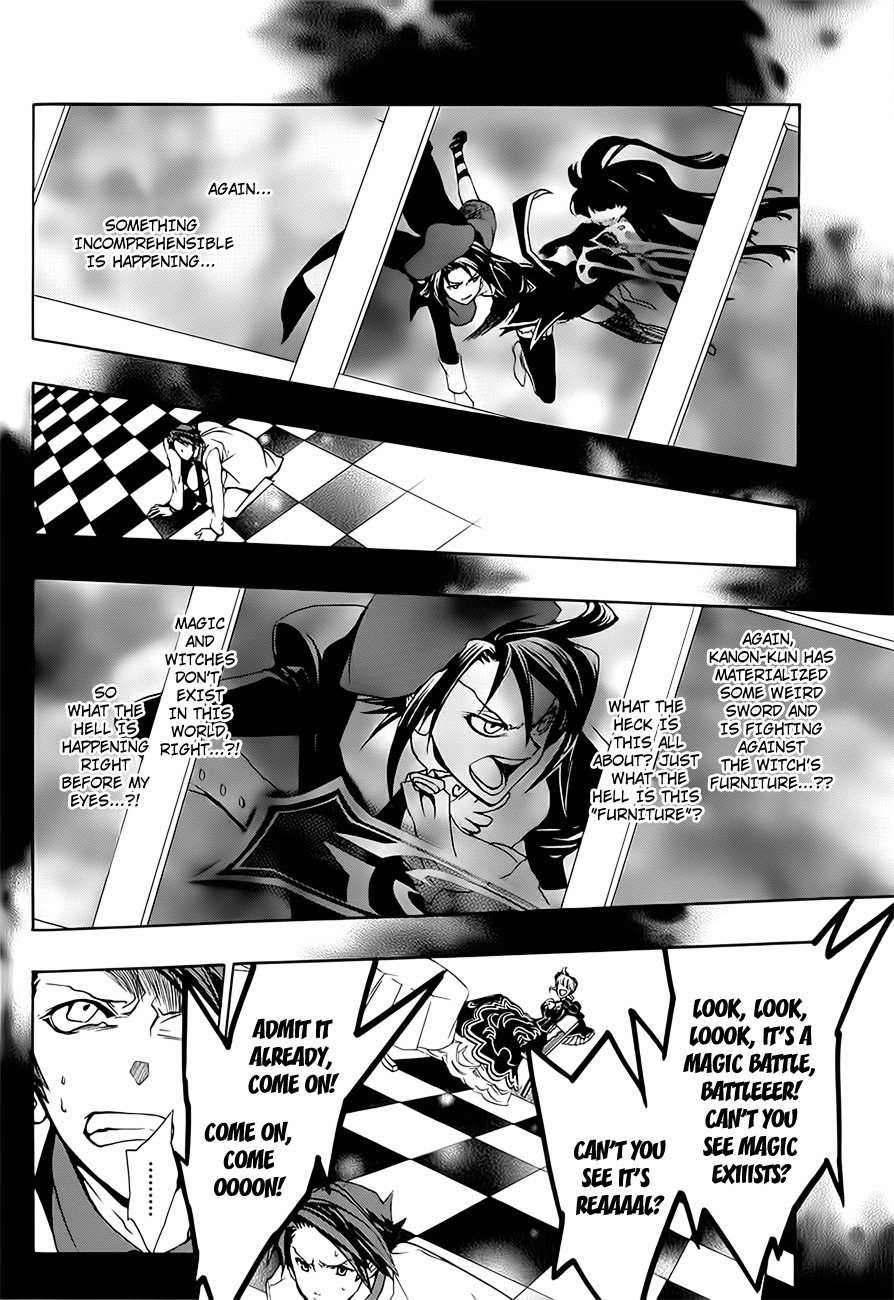 Umineko no Naku Koro ni Episode 3: Banquet of the Golden Witch Chapter 7 page 18 - Chapter 7: Furniture VS The Seven Stakes